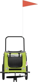 vidaXL Hondenfietstrailer