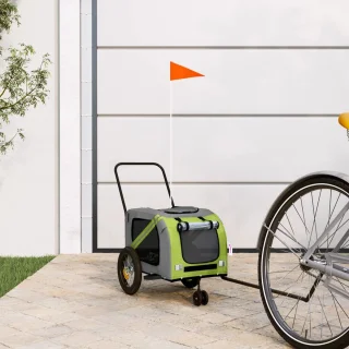 vidaXL Hondenfietstrailer