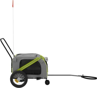 vidaXL Hondenfietstrailer