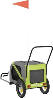 vidaXL Hondenfietstrailer