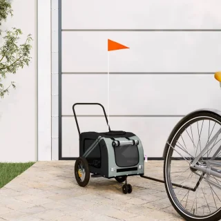 vidaXL Hondenfietstrailer - Fietskar