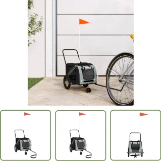 vidaXL Hondenfietstrailer - Fietskar