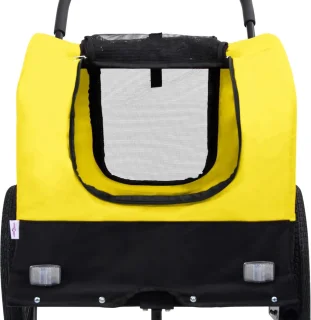 vidaXL Hondenwagen en Fietstrailer
