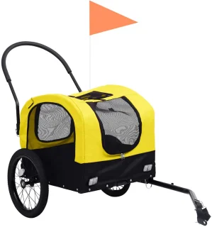 vidaXL Hondenwagen en Fietstrailer