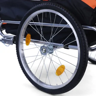 Viking Choice Hondenfietskar 40 kg Oranje/Zwart