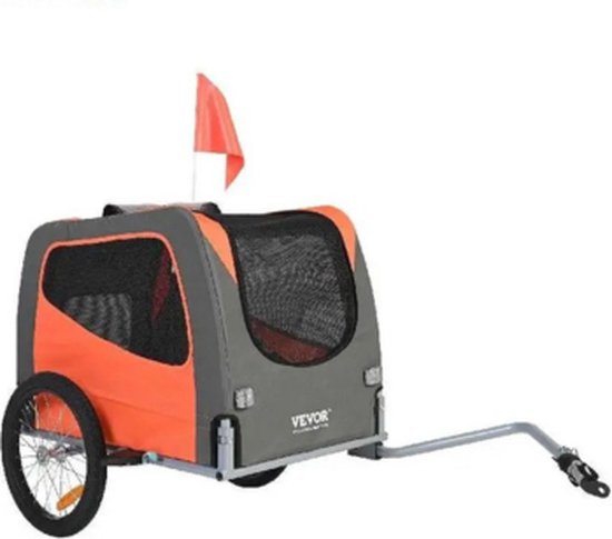 Volda Huisdier Fietsaanhanger 30kg 144x72x78 cm review