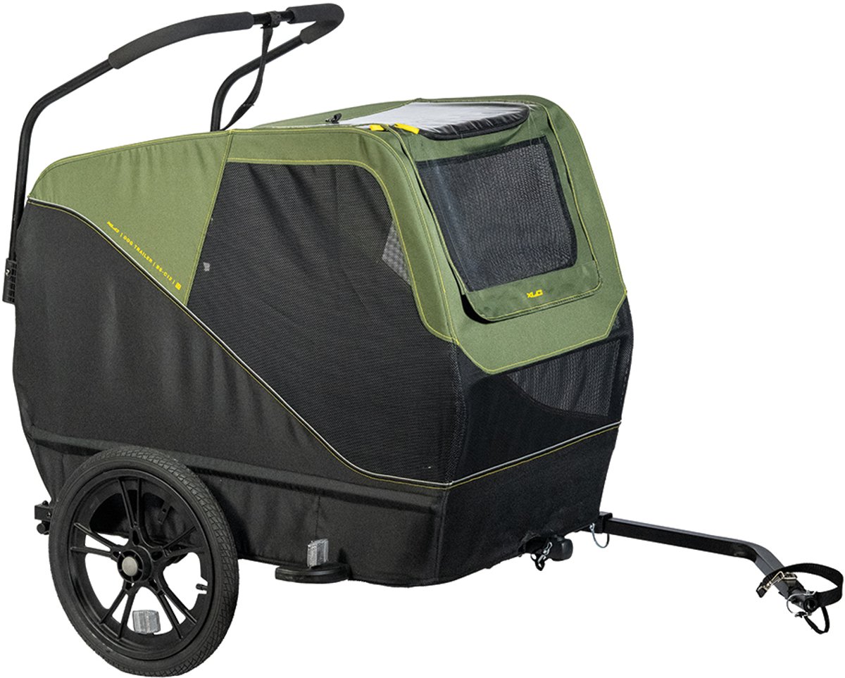 De XLC BS-C13 Hondenfietskar Large Zwart in één oogopslag
