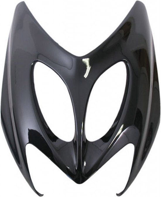 Yamaha Aerox Voorfront 2014 Zwart Metallic review