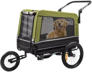 Yolo-deals 3 in 1 Hondentransporter Groen
