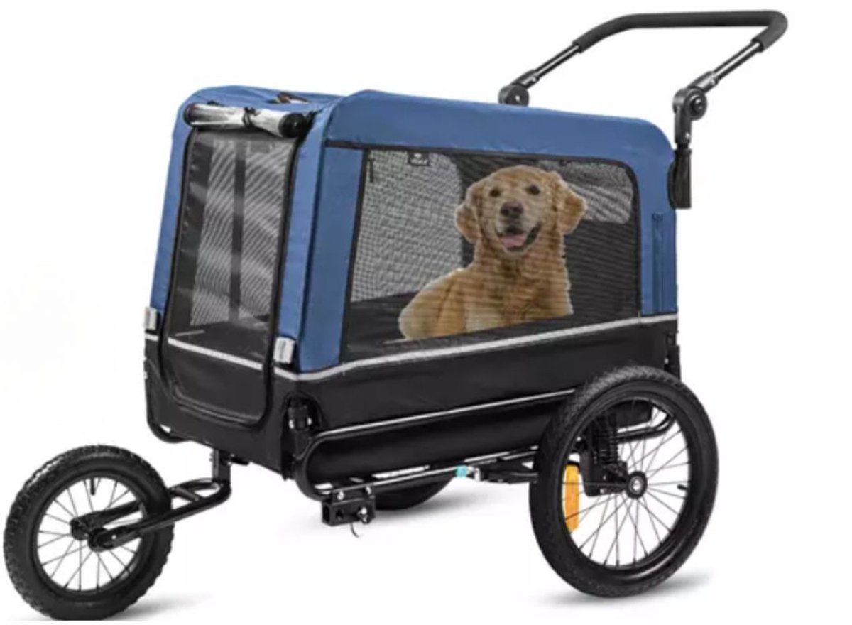 Wat vinden we goed aan de Yolo-deals Hondentransporter 3-in-1 Blauw