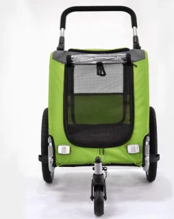 De Zeta Fietskar Kinderwagen in één oogopslag