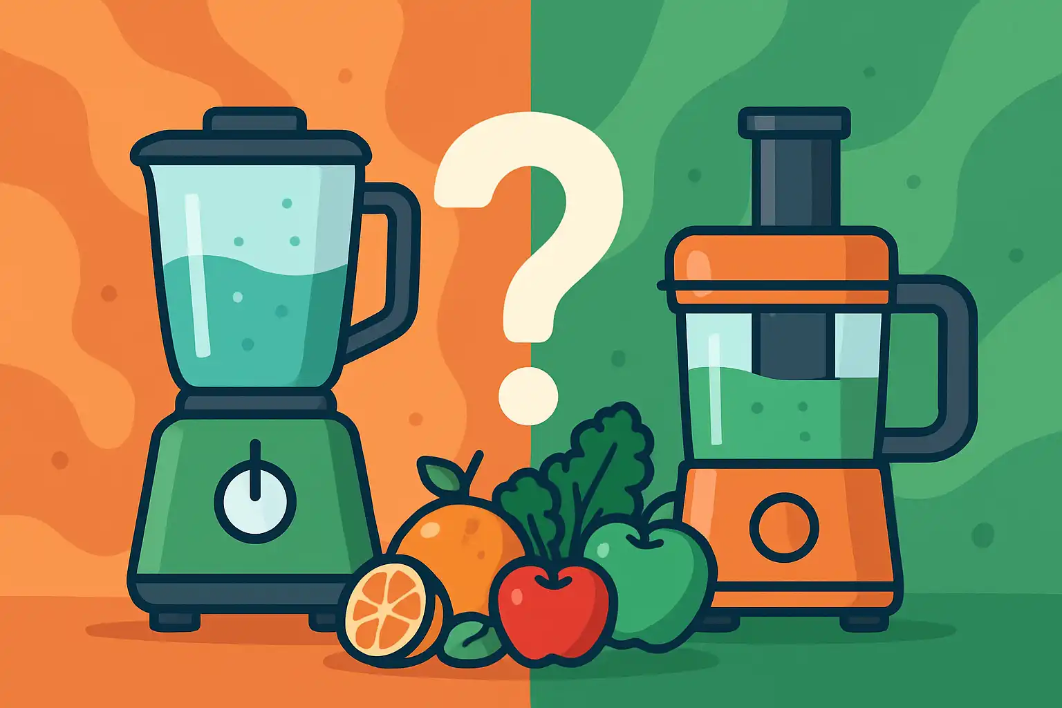 Blender of juicer? ontdek welk apparaat jouw gezondheidsdoelen versnelt
