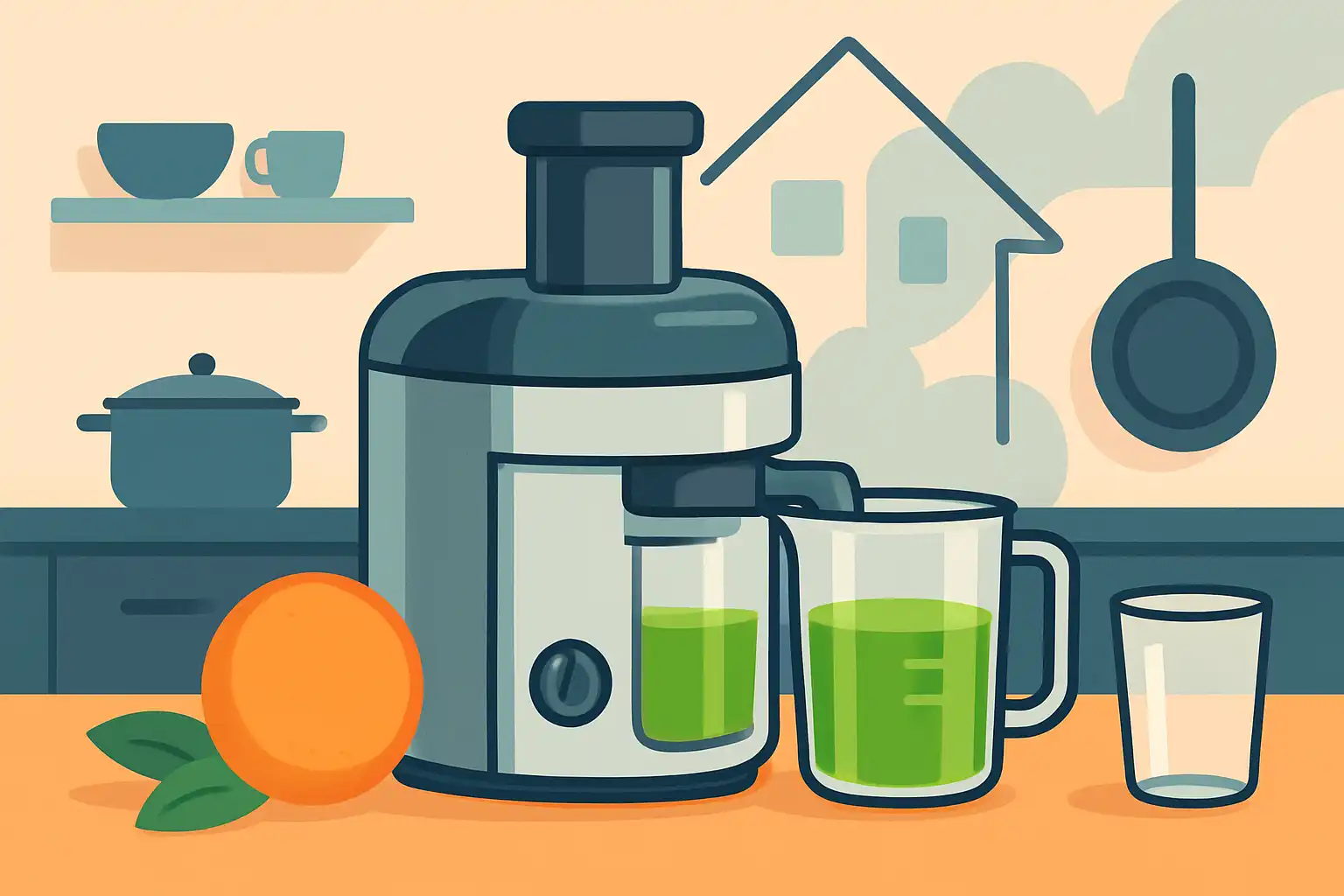 De ideale juicer voor studentenhuis en gedeelde keukens: stil, snel en makkelijk schoon