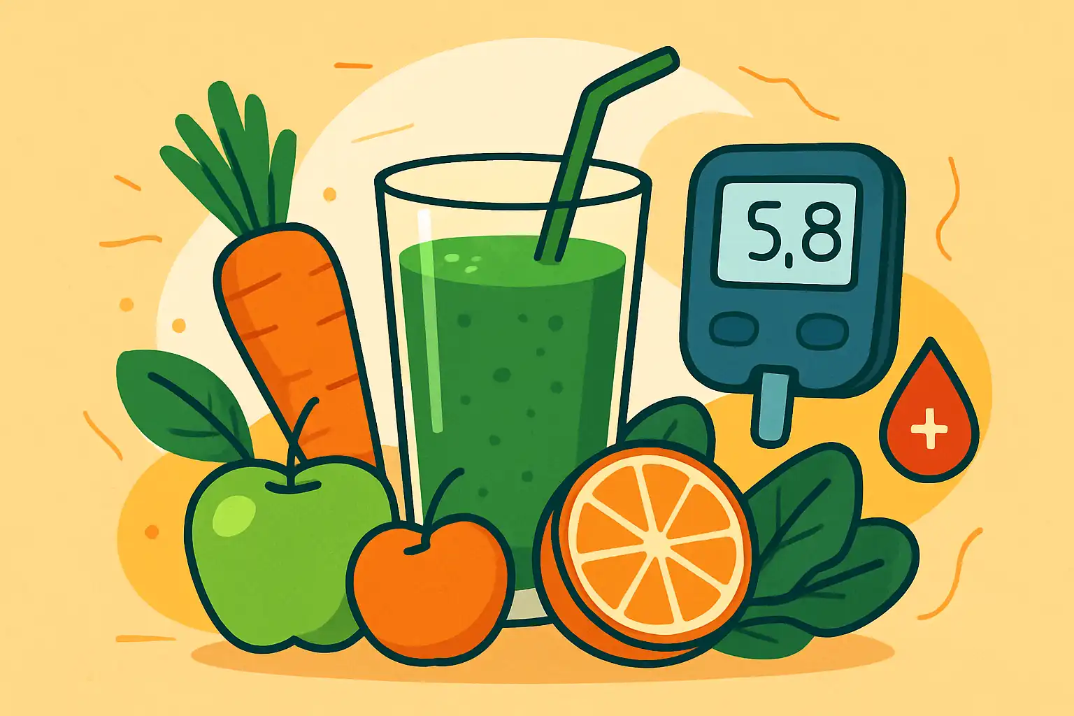 Juicen met diabetes: recepten en praktische tips voor stabiele bloedsuikers