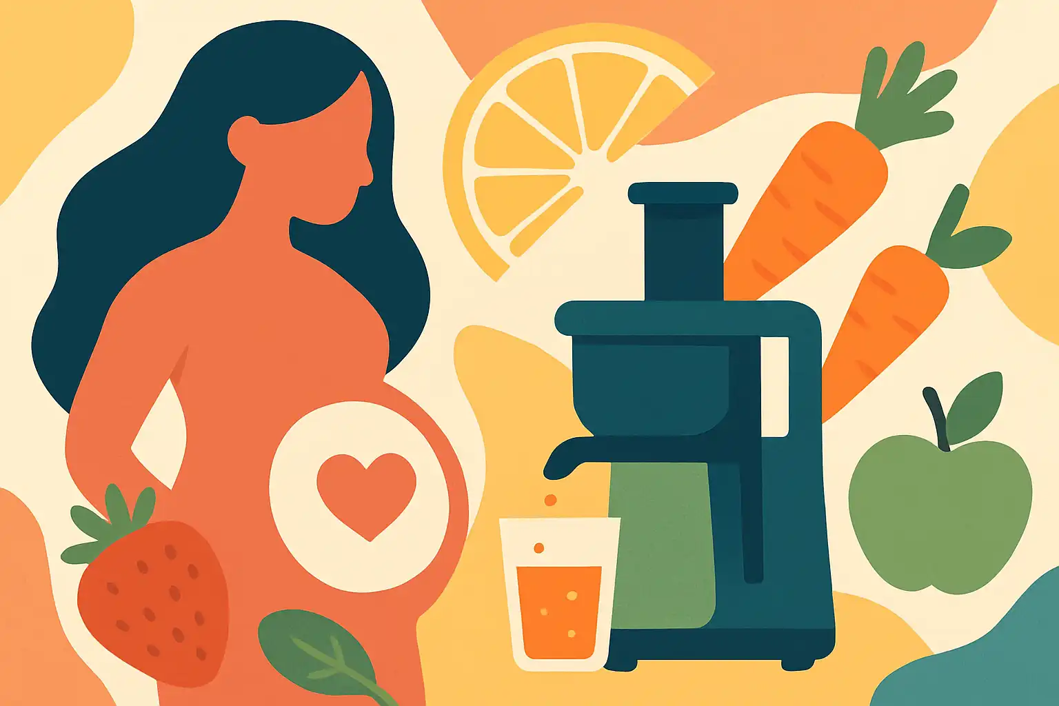 Juicen tijdens zwangerschap: veilige ingrediënten, valkuilen en slimme swaps