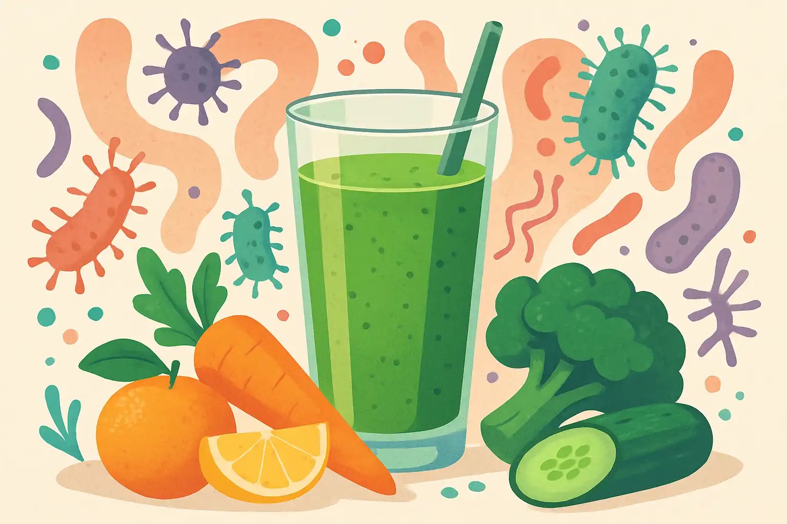 Juicen voor een betere darmflora: welke ingrediënten je microbiom echt blij maken