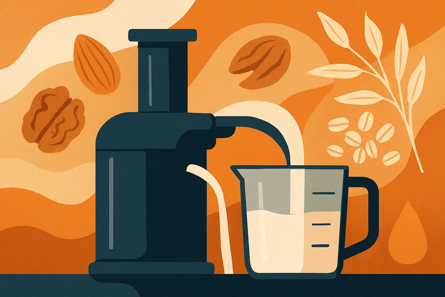 Melk uit je juicer: noten, haver en andere alternatieven persen als een pro