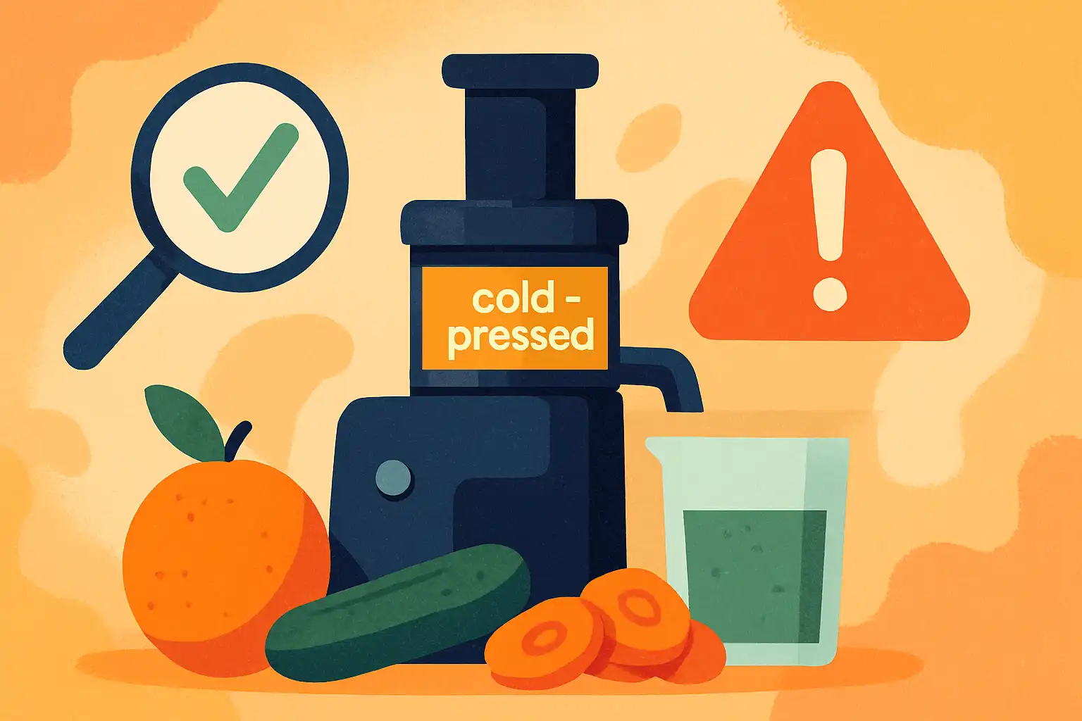 Misleidende 'cold‑pressed' claims ontmaskerd: zo herken je echte slow juicers