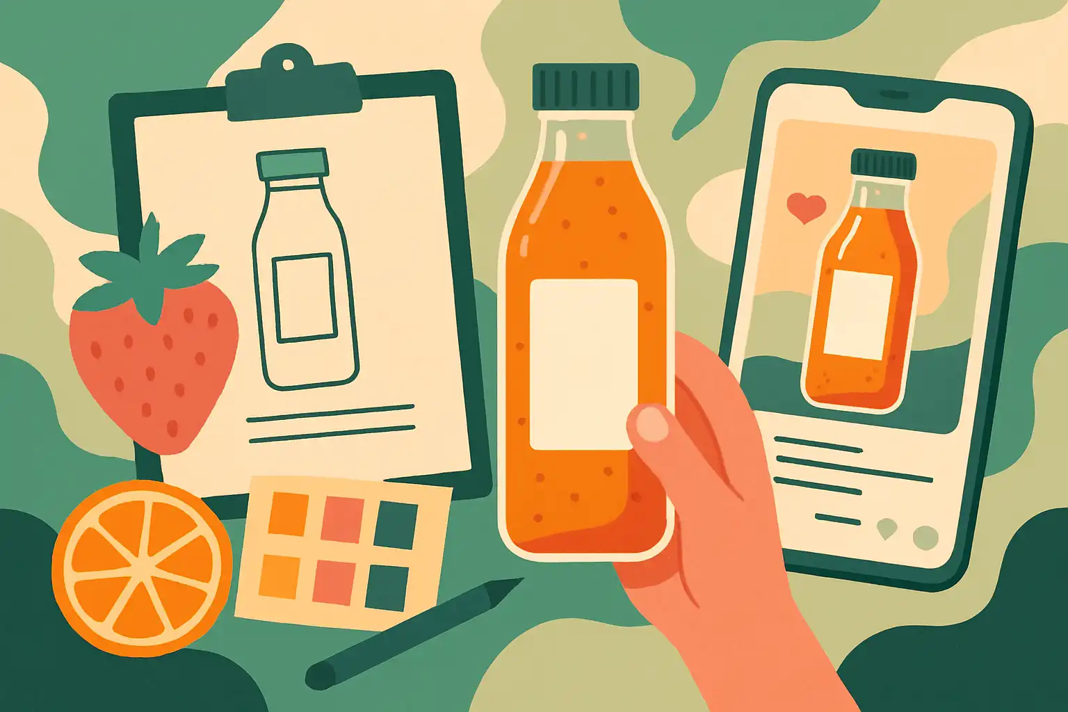 Ontwerp je eigen signature-sap: van smaakprofiel tot instagram-ready verpakking