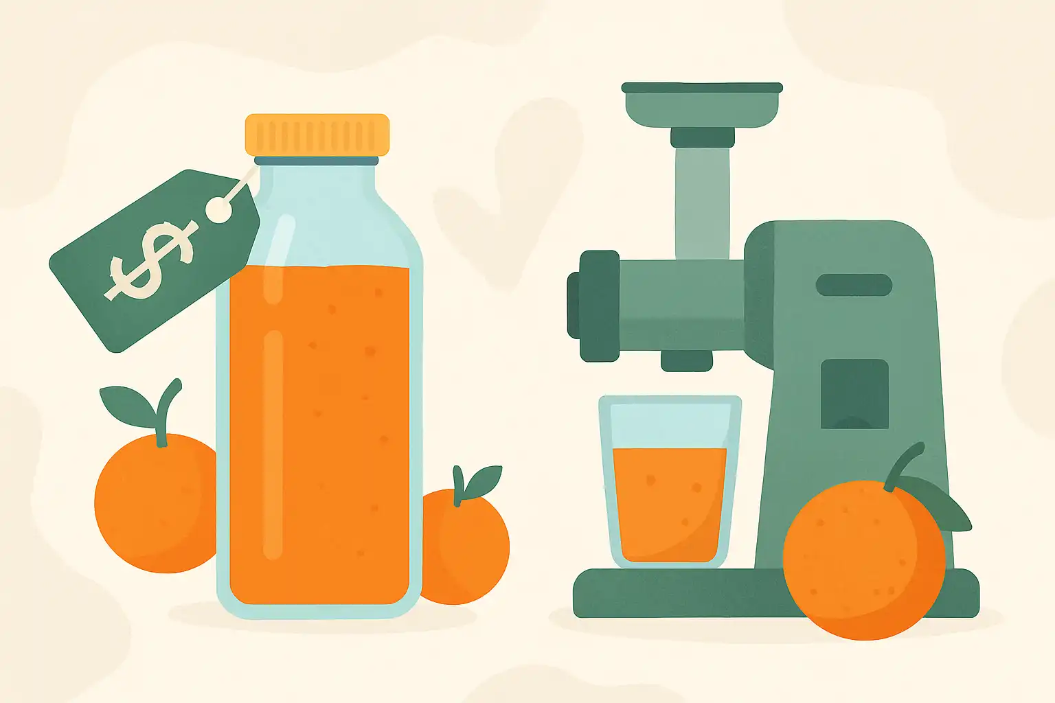 Sap‑abonnement of zelf juicen: wat is echt goedkoper en handiger voor jou?