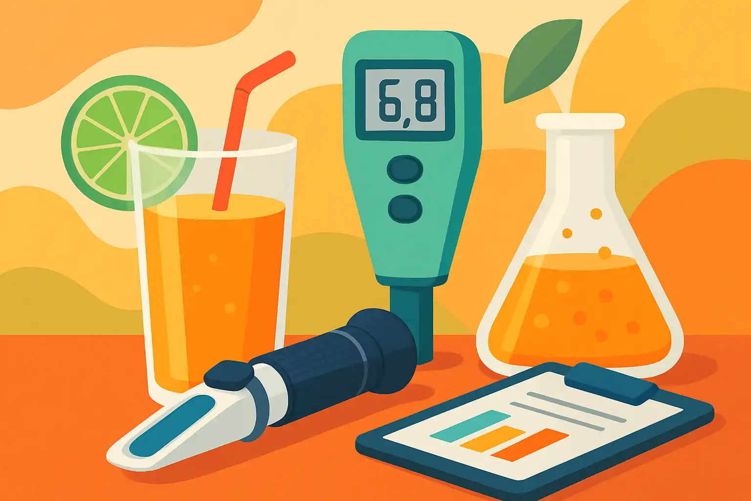 Thuis je sap testen als een pro: eenvoudige tools om versheid en voedingswaarde te meten