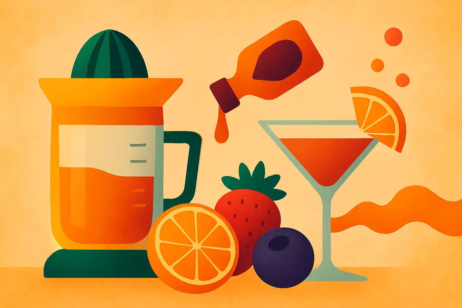 Van sap naar siroop: maak huisgemaakt sapconcentraat voor cocktails, sauzen en desserts