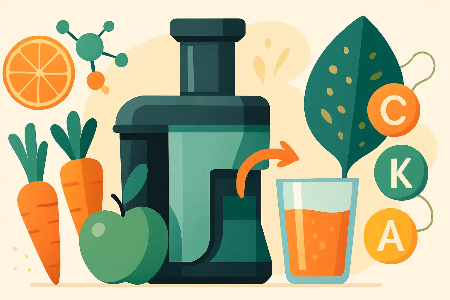 Wat gebeurt er precies in je juicer: de wetenschap achter sapextractie, vezels en vitamines