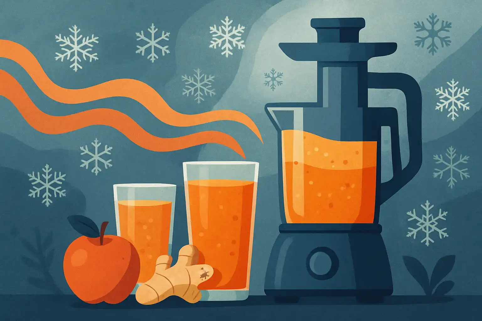 Winterproof juicen: verwarmende sappen en onderhoudstips voor koude dagen