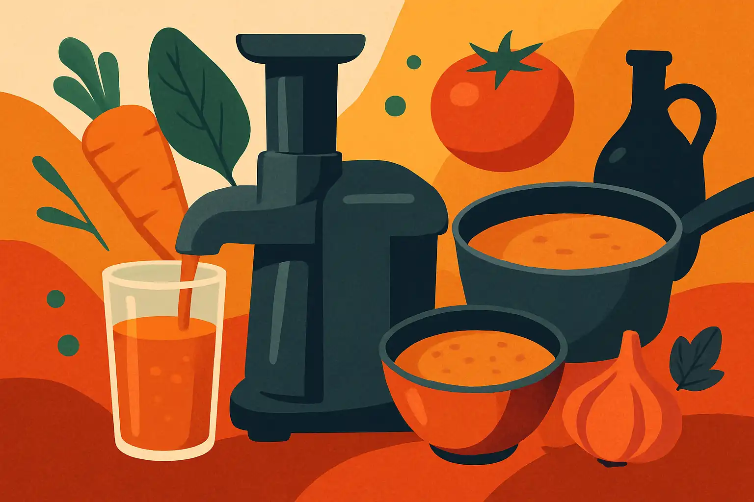 Zo gebruik je je juicer ook in de keuken: verrassende recepten met sap voor sauzen, soepen en marinades