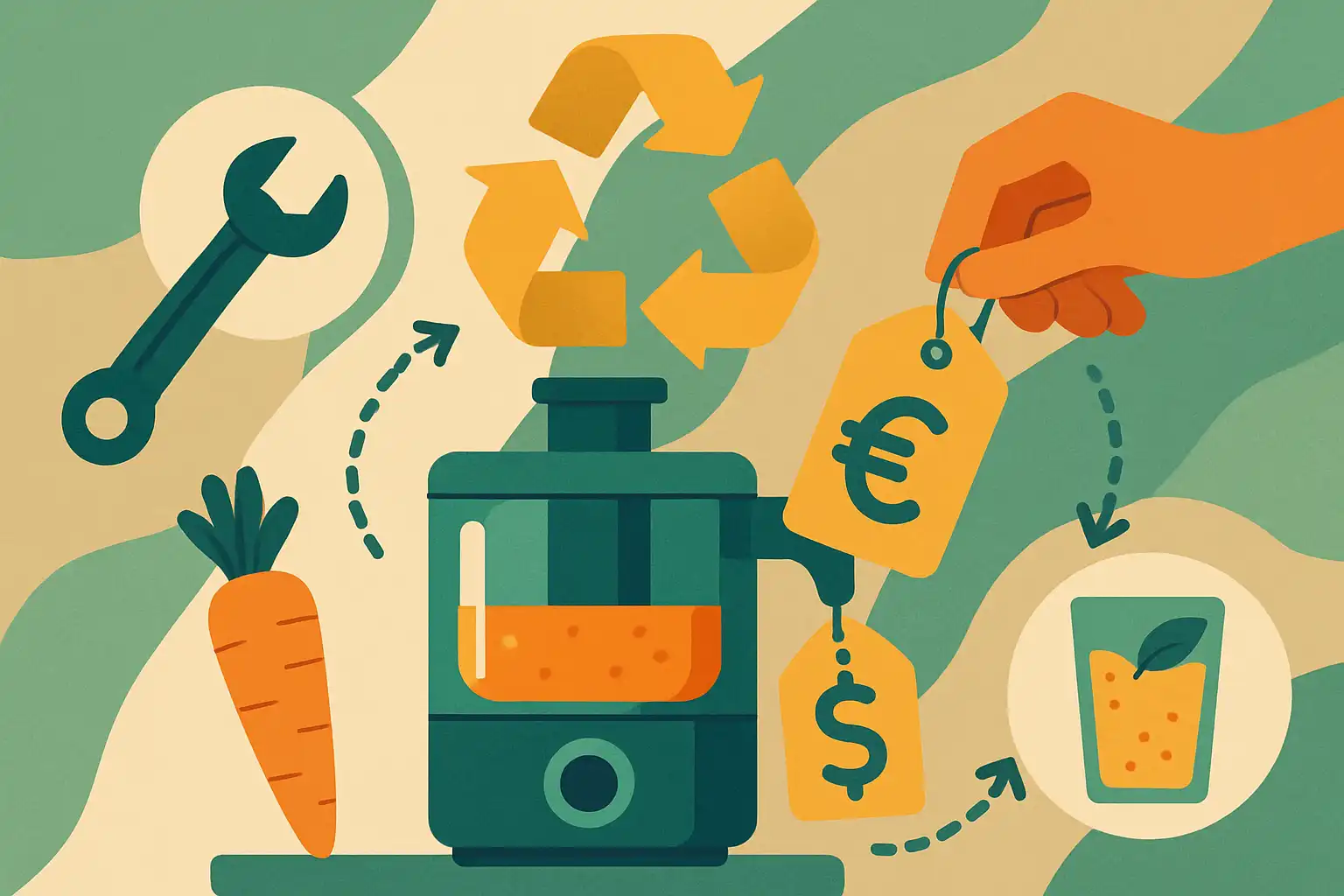 Zo geef je je juicer een tweede leven: repareren, upcyclen en verkopen voor minder afval