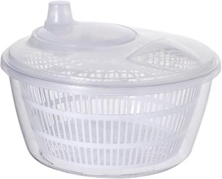 De Grote Salade Spinner met Easy Press - Efficiënte Sla Droger voor Groenten en Fruit in één oogopslag