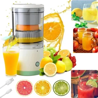 Elektrische citruspers, sinaasappel-citroensap, fruitpers en extractor