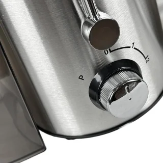 Sapcentrifuge voor groenten en fruit van roestvrij staal 800 W krachtig - elegant design en gemakkelijk te reinigen - verse en voedzame sappen sapcentrifuge groenten en fruit