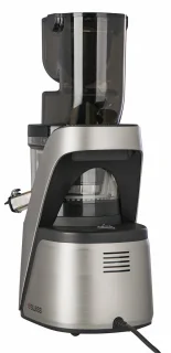 4SWISS Slow Juicer Swan BM105 Platinium Silver, Aantrekkelijk ontwerp, 400 W, 32 tpm, Reverse-functie, XXL-opening
