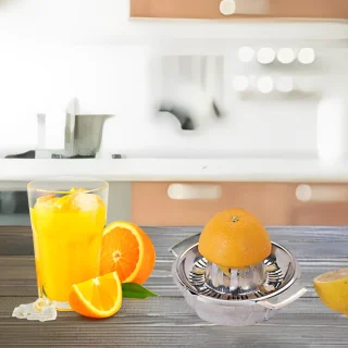 Ibenzoa® Robuuste Citruspers van Roestvrij Staal met Multifunctioneel Ontwerp