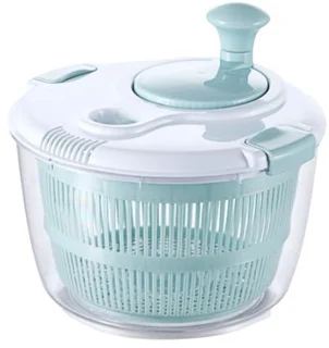 Salade Spinner 5L Capaciteit - Veilig en Duurzaam voor Groenten en Fruit