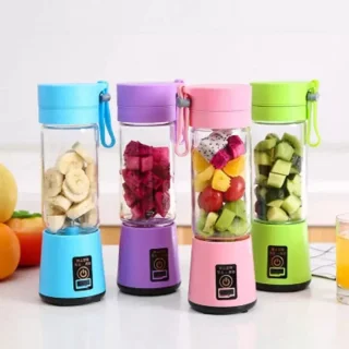 Draagbare blender sapcentrifuge beker USB oplaadbare smoothie blender fruitmachine - Groen