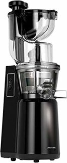 Koudpersmixer voor groenten en fruit - lage snelheid 60 omw/min - slowjuicer met 2 netmaten - achteruitfunctie - 200 W sapcentrifuge groenten en fruit review