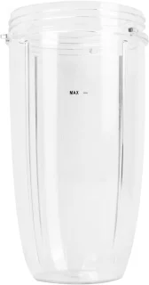 Doorzichtige beker voor mixer - reservebeker - kunststof sapcentrifuge - 32 ounces - elektrische sapcentrifuge vervangende beker