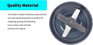 Mengbladen - Vervanging extractormes - Vervangend Extractorblad - Geschikt Voor Nutribullet 600w/900w - Vervangende Onderdelen En Accessoires - Vervangend afzuigmes