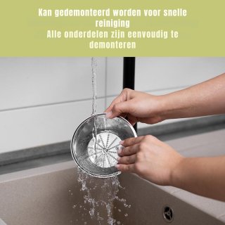 Wat vinden we goed aan de SCH® Sapcentrifuges groenten en fruit - Sapcentrifuges - Slowjuicer - Zilver - ‎10 x 10 x 10 cm