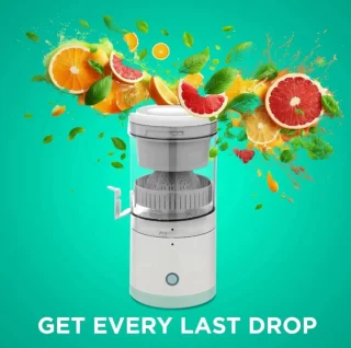 Super Handige Draagbare Elektrische Perser Sinaasappelsap Persen Fruit Shake Huishoudelijke Sinaasappel Citroen blender Usb Oplaadkeuken