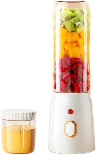 450ml Fruit Juicer Draagbare Smoothie Blender Juicer USB Oplaadbaar Reis