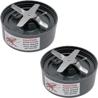 2x Vervanging extractormes - Mengbladen - Vervangende Onderdelen En Accessoires - Geschikt Voor Nutribullet 600w/900w - Blad Gemaakt Van Roestvrij Staal - Voor Eenvoudig Aan- En Uittrekken - Vervangende Sapcentr - grijs review