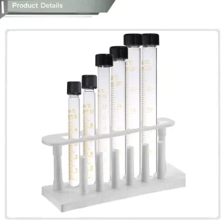 10 Stuks glazen centrifugebuizen 20 ml met schroefdop