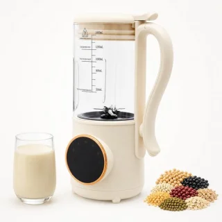1,4 l sojamelkmaker en sapcentrifuge