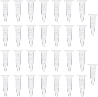 30x microcentrifugebuisjes conisch 0,5 ml