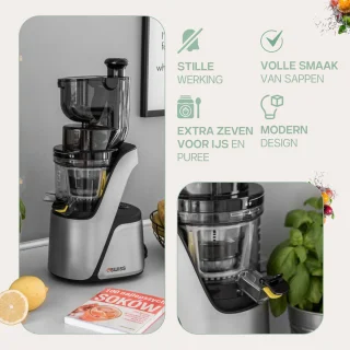 4SWISS Swan BM105 Slowjuicer Rosa Gold