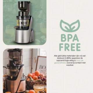 4SWISS Swan BM105 Slowjuicer Rosa Gold