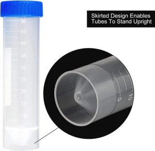 50x 50 ml centrifugebuizen met deksel